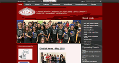 Desktop Screenshot of cascadesd.org